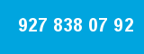 927 838 07 92
